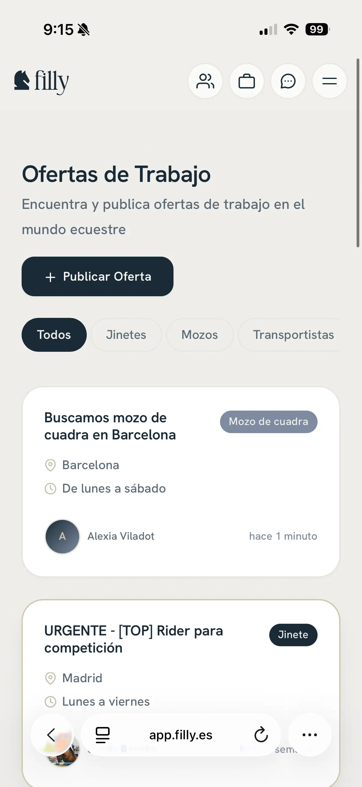 Publica o encuentra ofertas